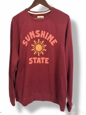 Homefield Florida State FSU Sunshine State Crewneck Sweatshirt XL Garnet Gold